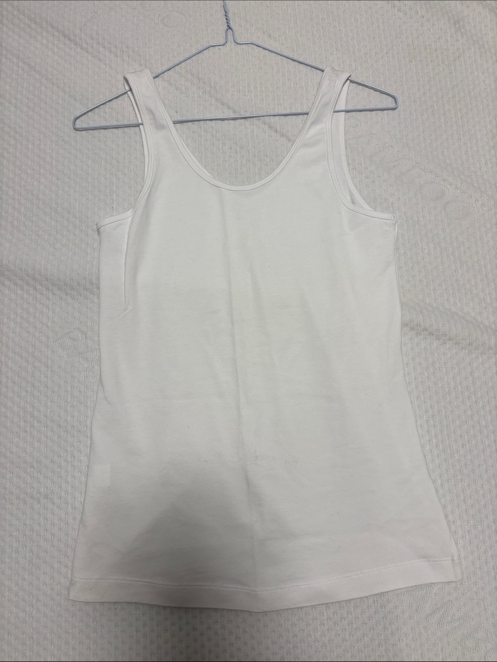 NEW- Jane and Bleecker Women’s White Tank Top- Size Small